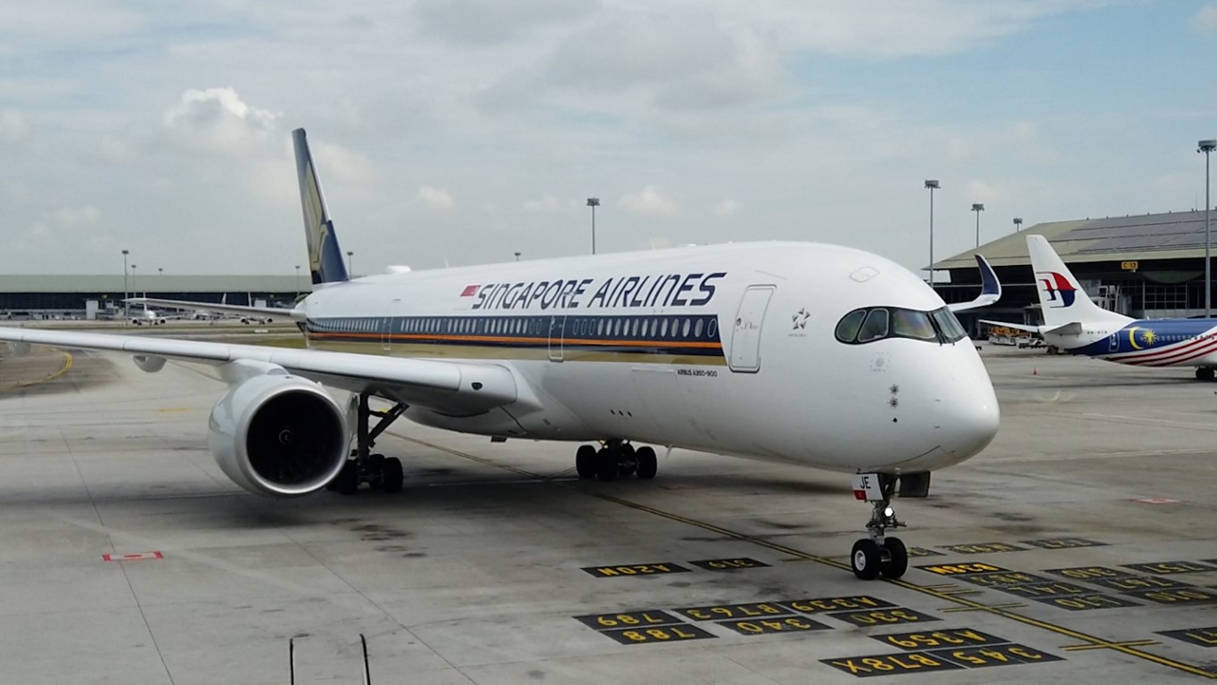 Flight Review Singapore Airlines A350-900 Kuala Lumpur to Singapore Economy Class