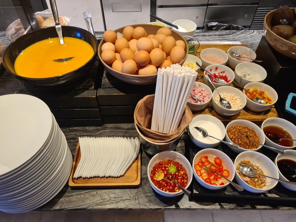 Egg Station at the Club Lounge at Hyatt Regency Sukhumvit Bangkok