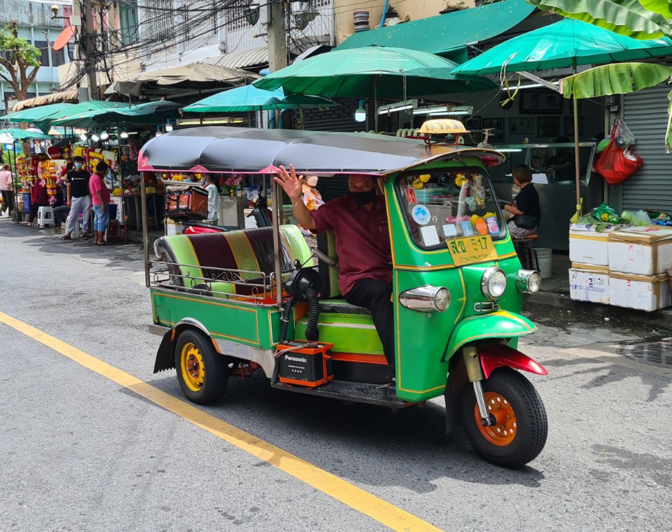 Getting Around Bangkok in a Tuk-Tuk