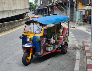 Getting Around Bangkok in a Tuk-Tuk