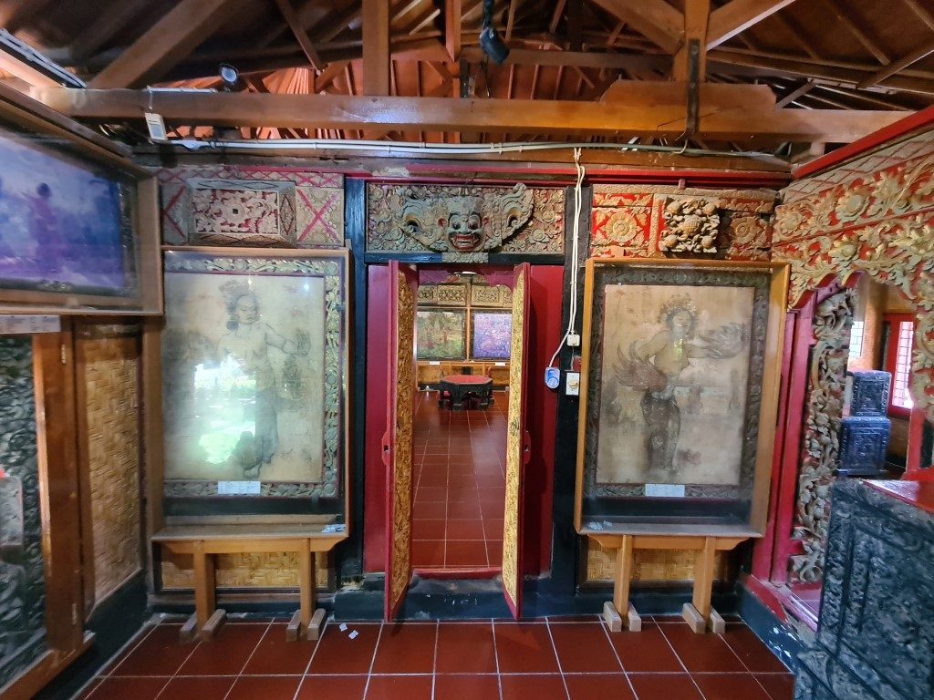 Artwork at Museum La Mayeur in Sanur Beach Bali