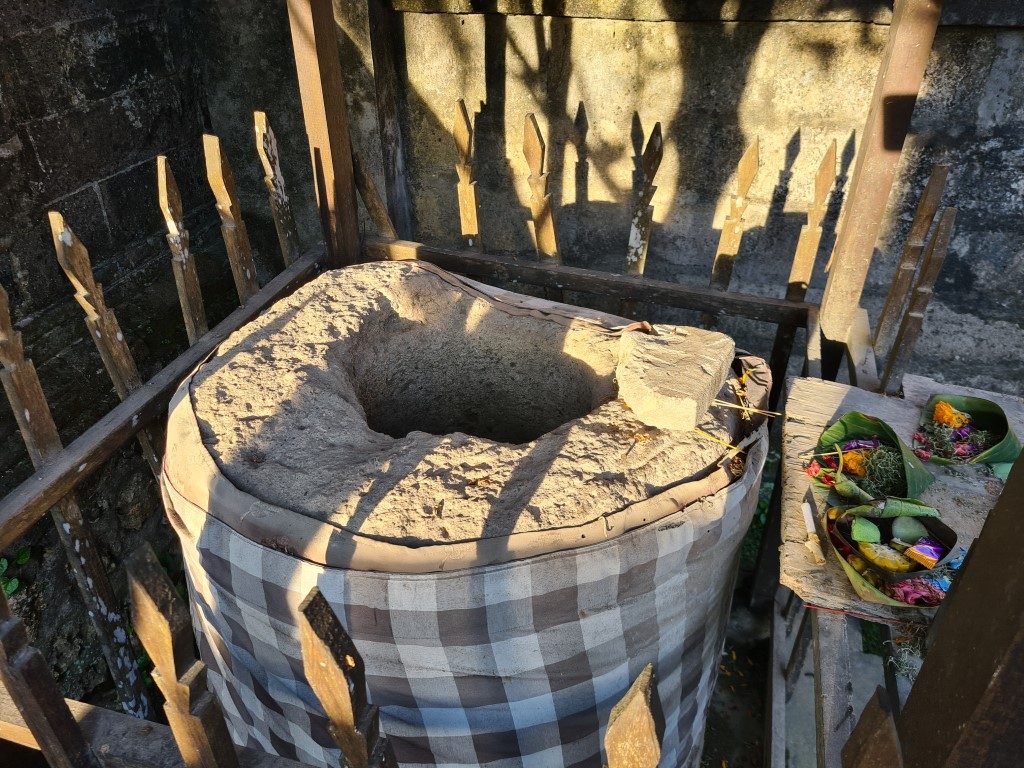The Other Stone Pillar close to The Belanjong Pillar Sanur Bali