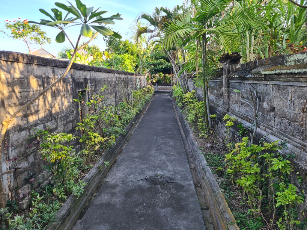 The Path to get to The Belanjong Pillar