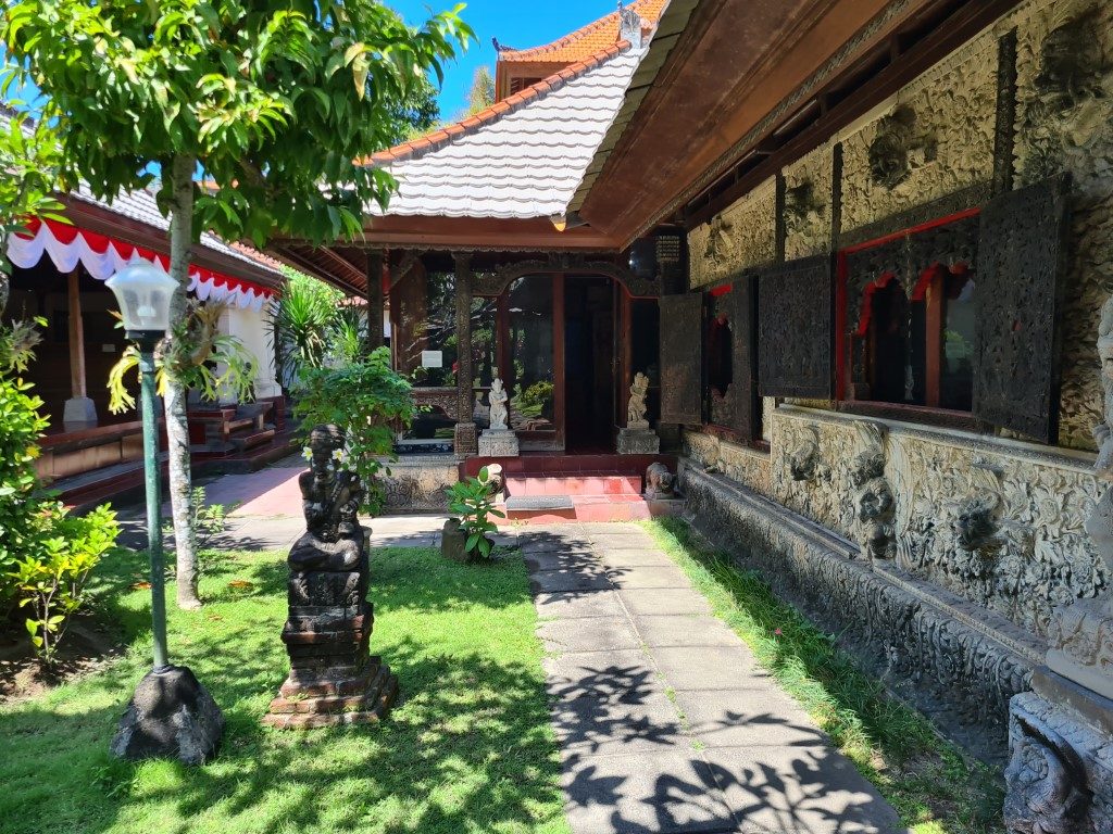 The gardens at the Museum La Mayeur Sanur