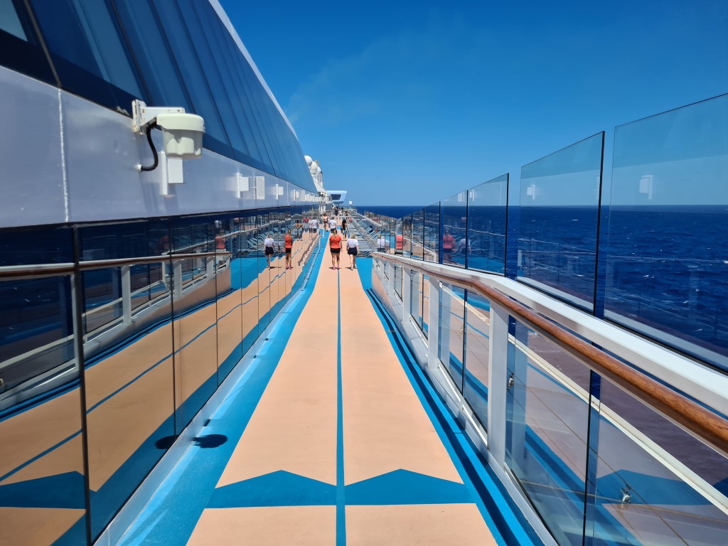 Walking Track on Royal Carribean Quantum of the Seas