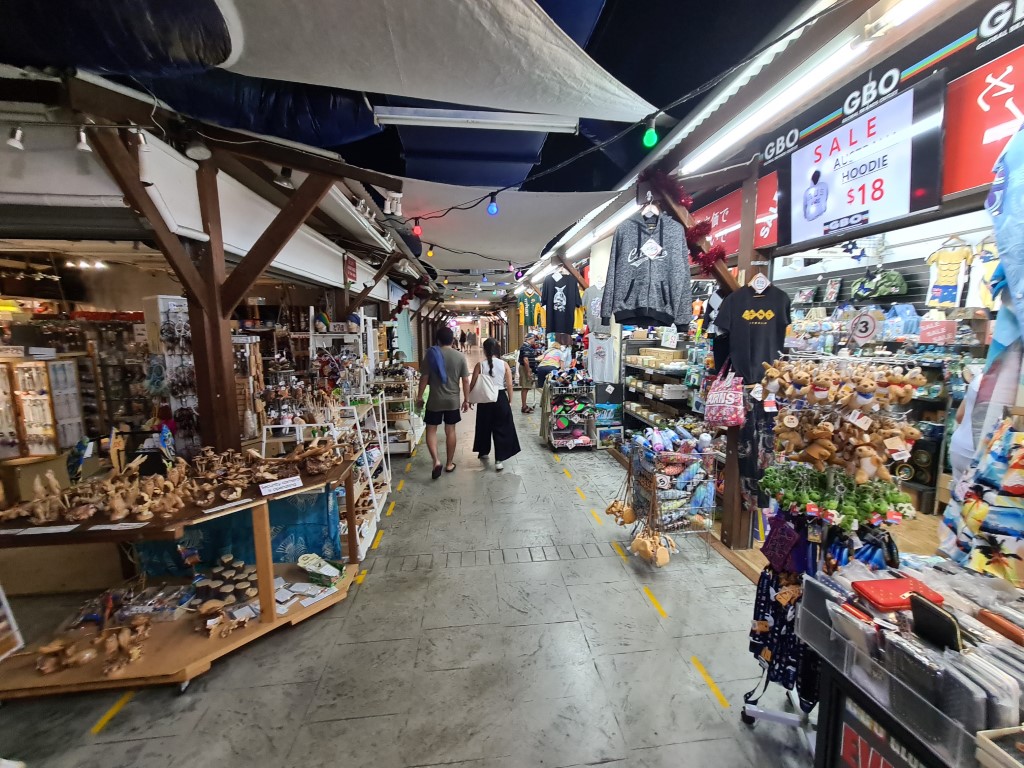 Shopping and Food at Cairns Night Markets