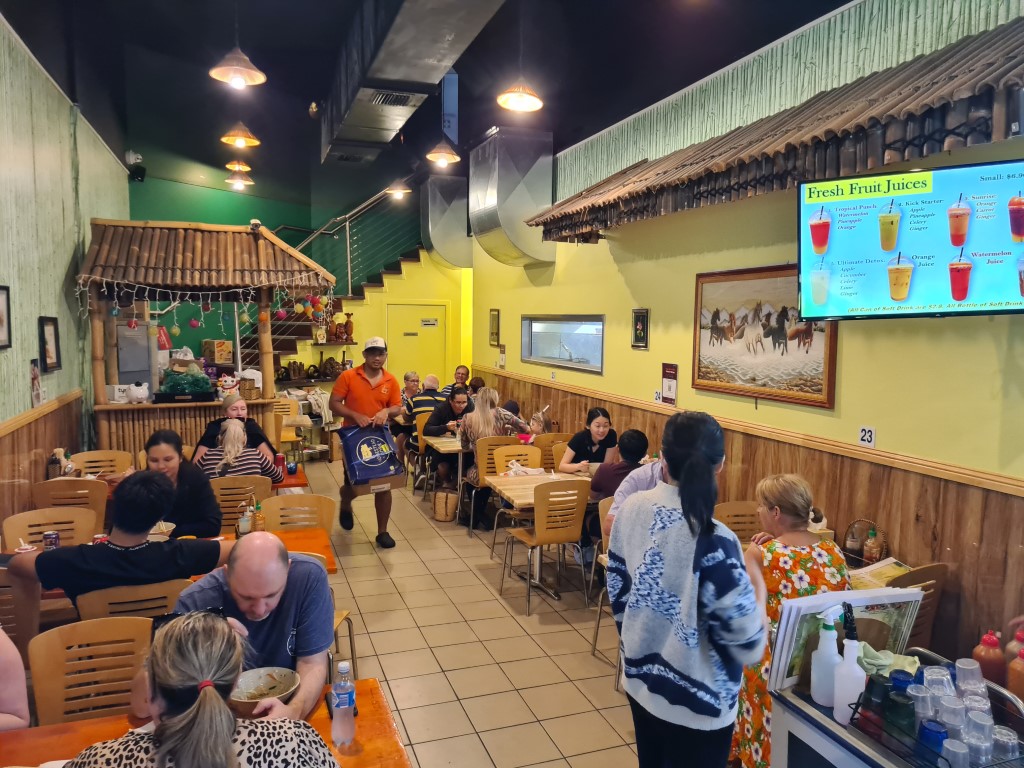Inside Pho Viet Vietnamese Restaurant Cairns
