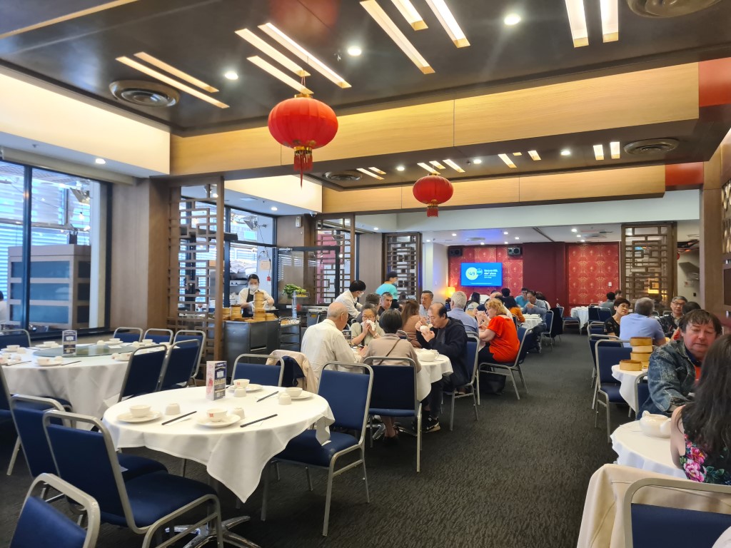 Inside Tingha Palace Chinese Restaurant Parramatta
