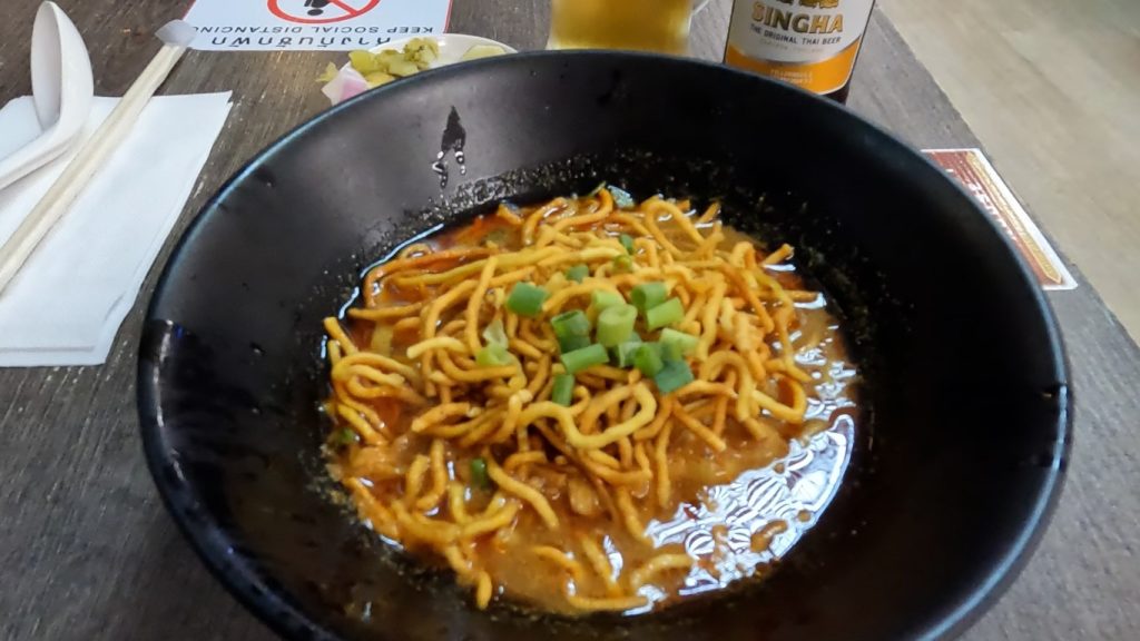 Khao Soi at Chiang Mai Airport