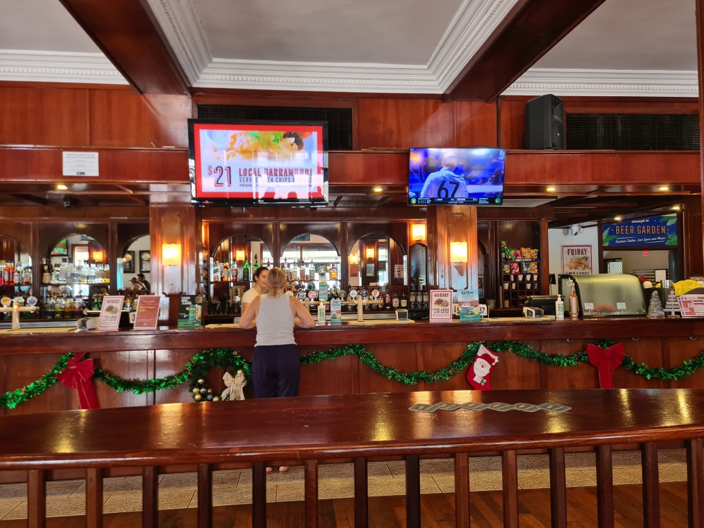 Public Bar at Hotel Darwin pub