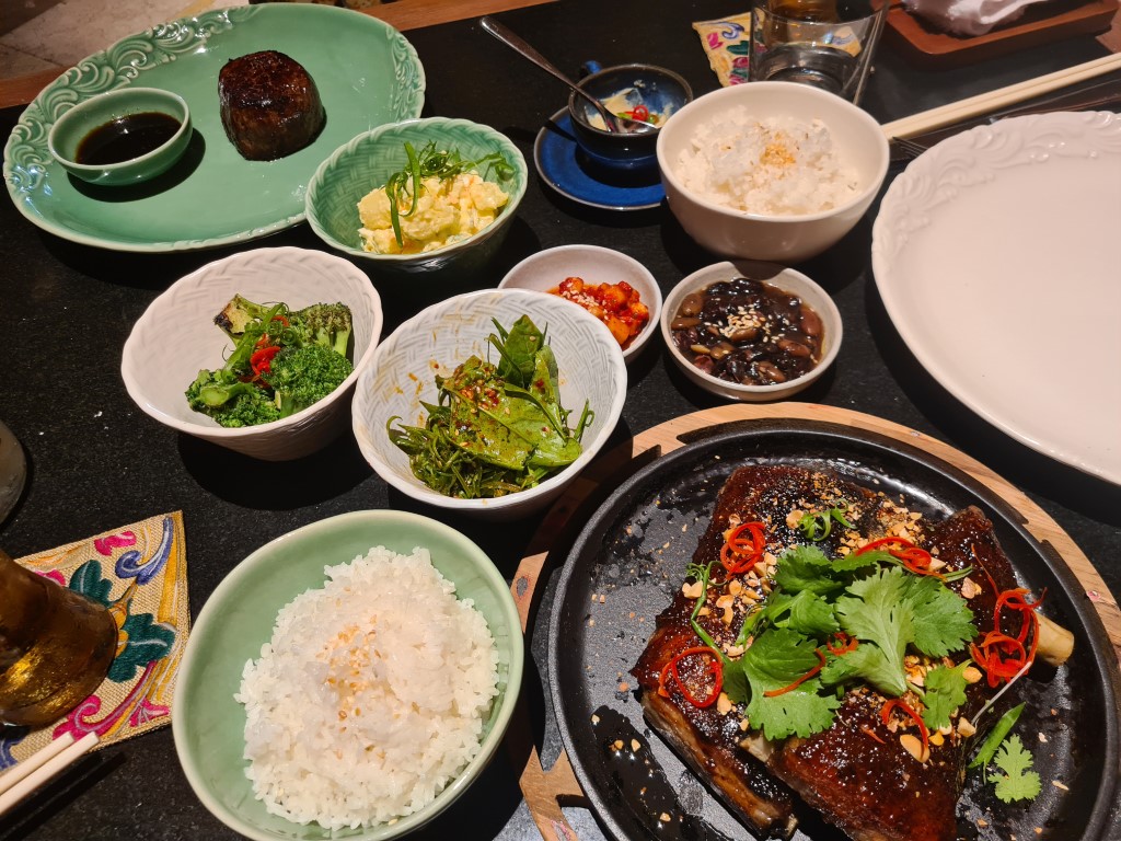 Side dishes at Fire Fox Restaurant Sanur