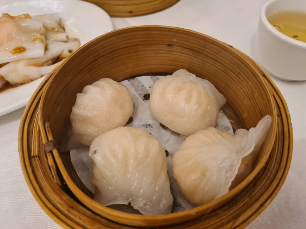 Steamed Prawn Dumplings at Tingha Palace Chinese Restaurant Parramatta