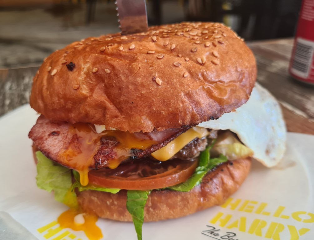 Seriously Good Burgers at Hello Harry Burger Joint Cairns