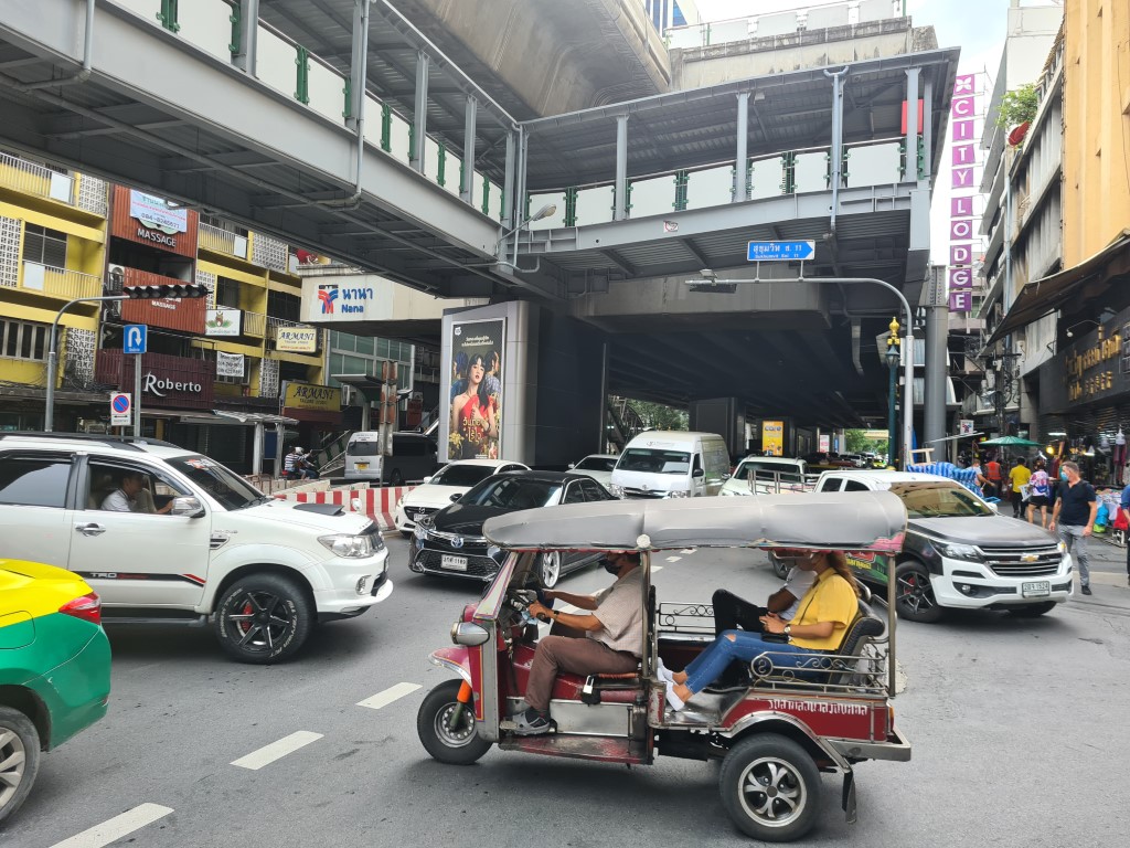 Busy Sukhumvit Road Bangkok