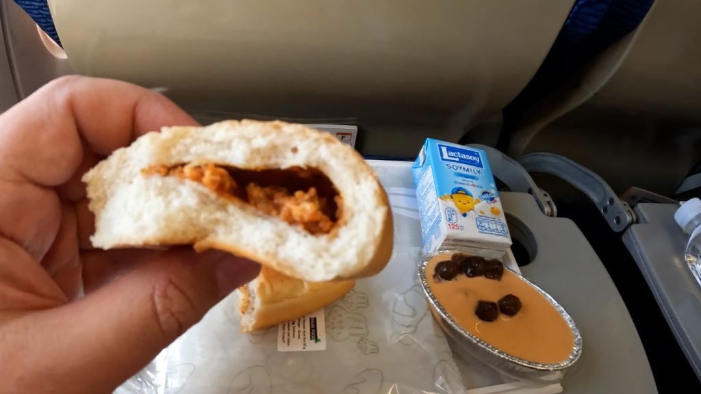 Chicken Bread Roll on Bangkok Airways
