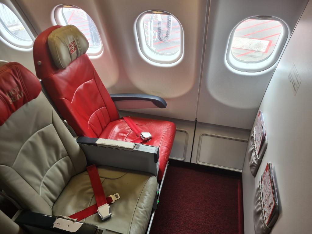 Economy Class Seats on AirAsia A330