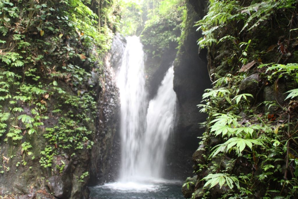 Gitgit Twin Waterfalls in northern Bali
