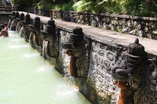 Hot Springs Natural Volcanic Water baths Bali