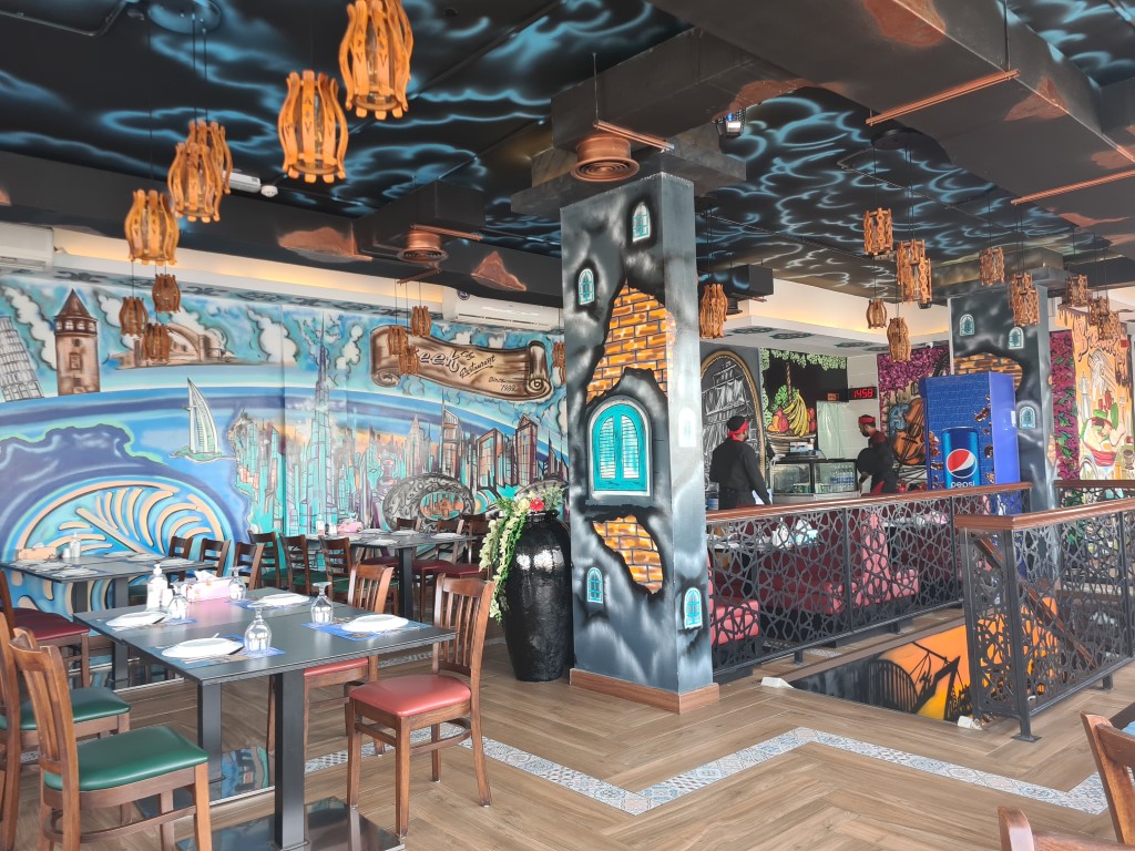 Inside Creek City Restaurant Dubai