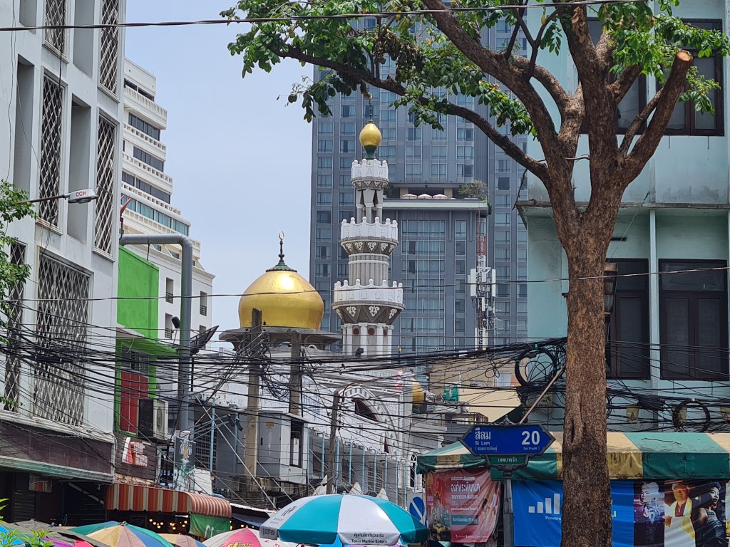 Meera Suddin Mosque close to Sri Maha Mariamman Temple Bangkok