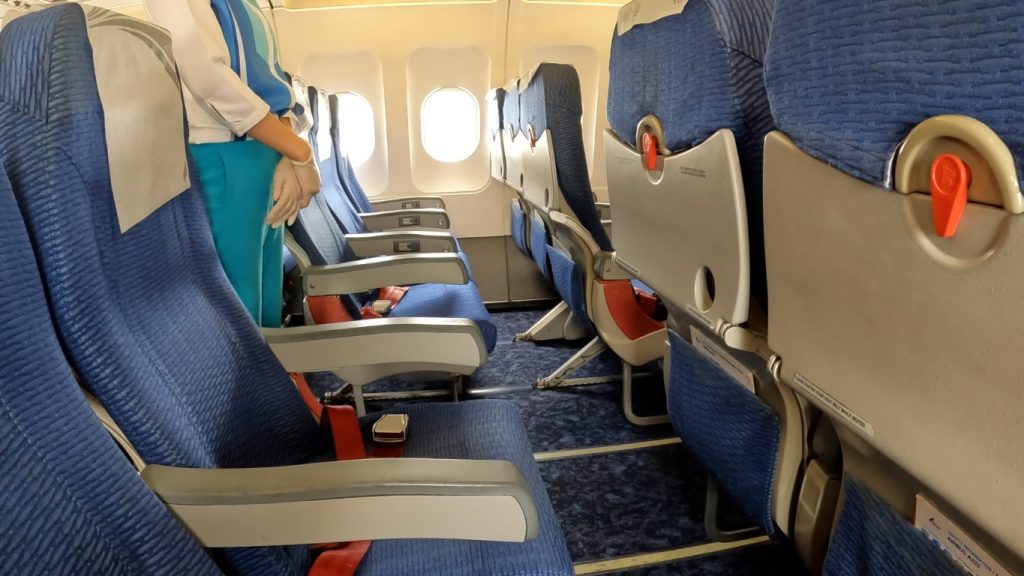 Nice legroom on Bangkok Airways A320