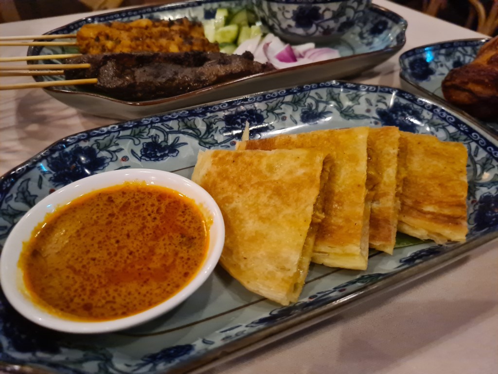 Roti at Ho Jiak Malaysian Restaurant Sydney CBD