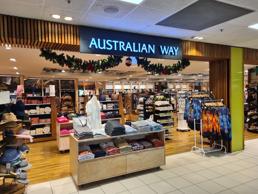 Shopping at Darwin Airport