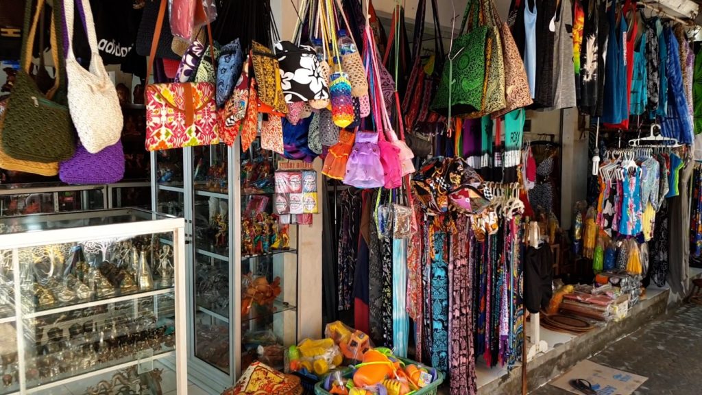 Shopping at Sindhu Beach Market Sanur