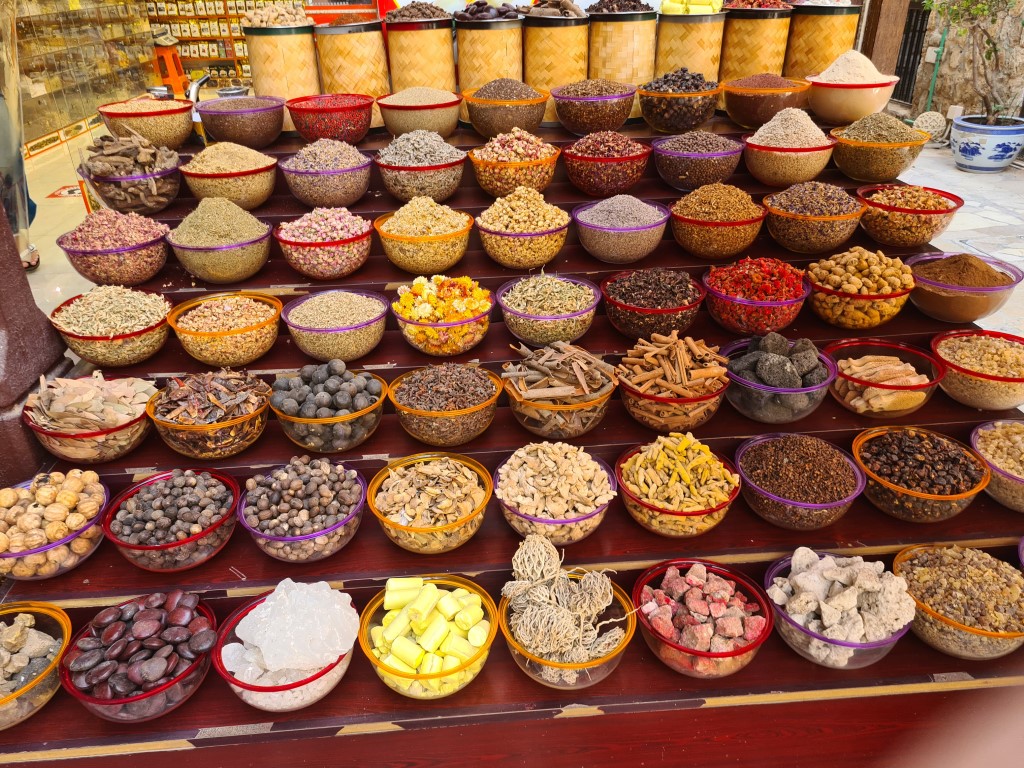 Spices at Old Souk Market Dubai