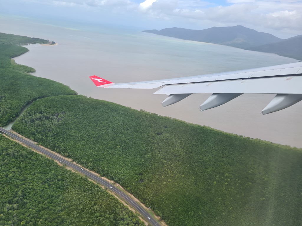 Take-off from Cairns Airport