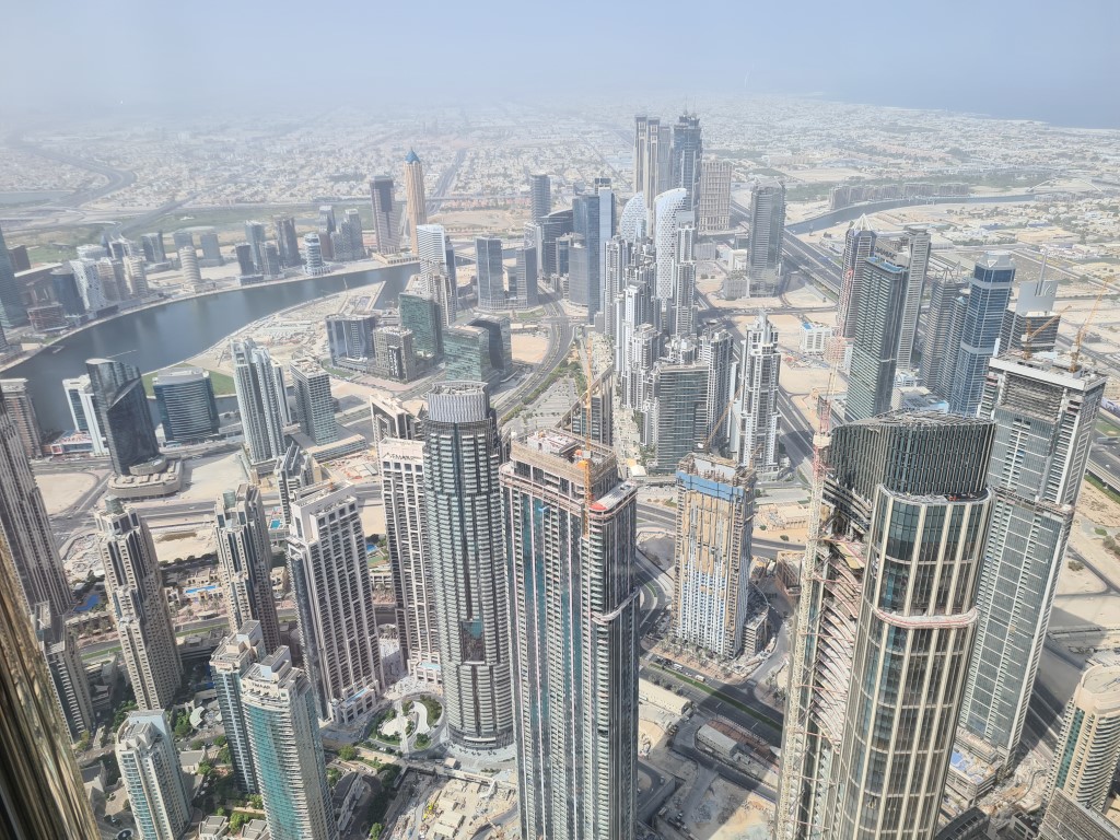 View from Burj Khalifa Building