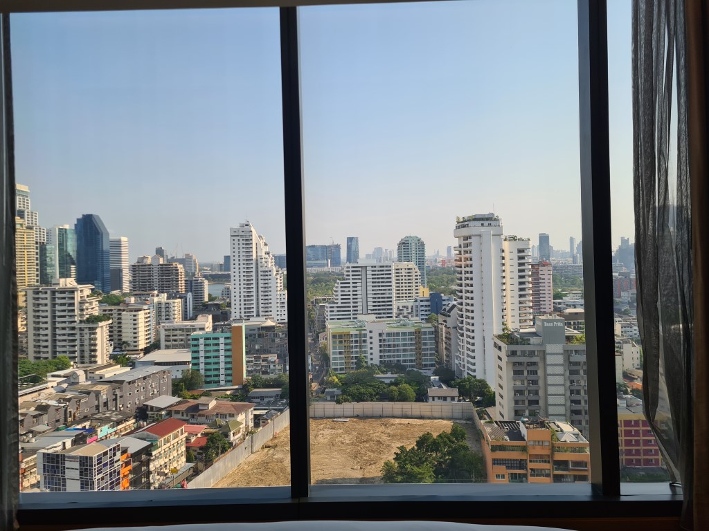 Nice hot weather in Bangkok in April