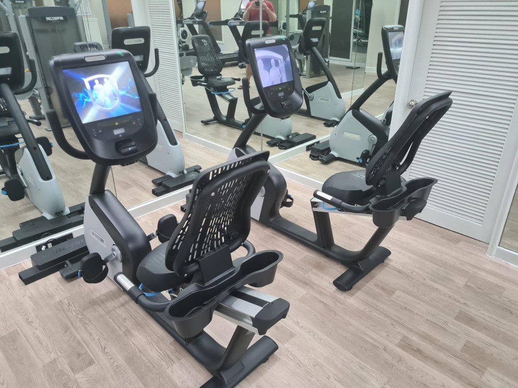 Bicycle Exercise Machines at Fitness Centre Hilton Hotel Hua Hin