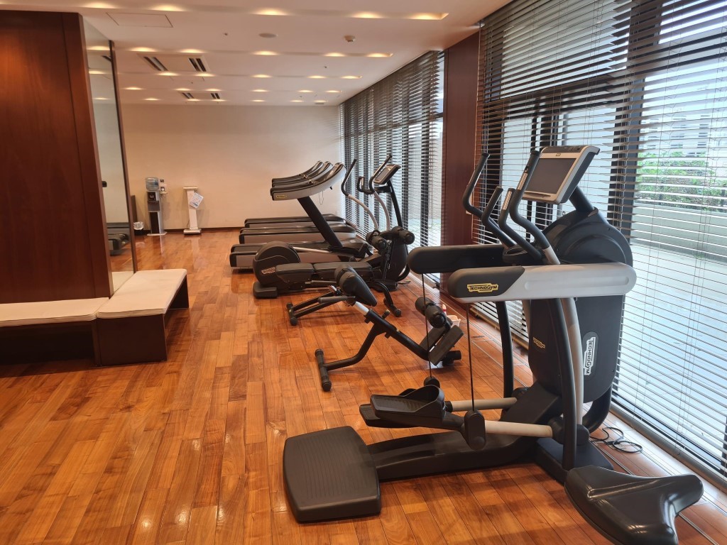 Fitness Centre Gymnasium at Hyatt Regency Hotel Naha Okinawa