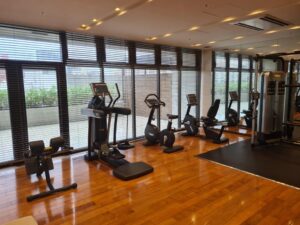 Fitness Centre at Hyatt Regency Naha Hotel Okinawa