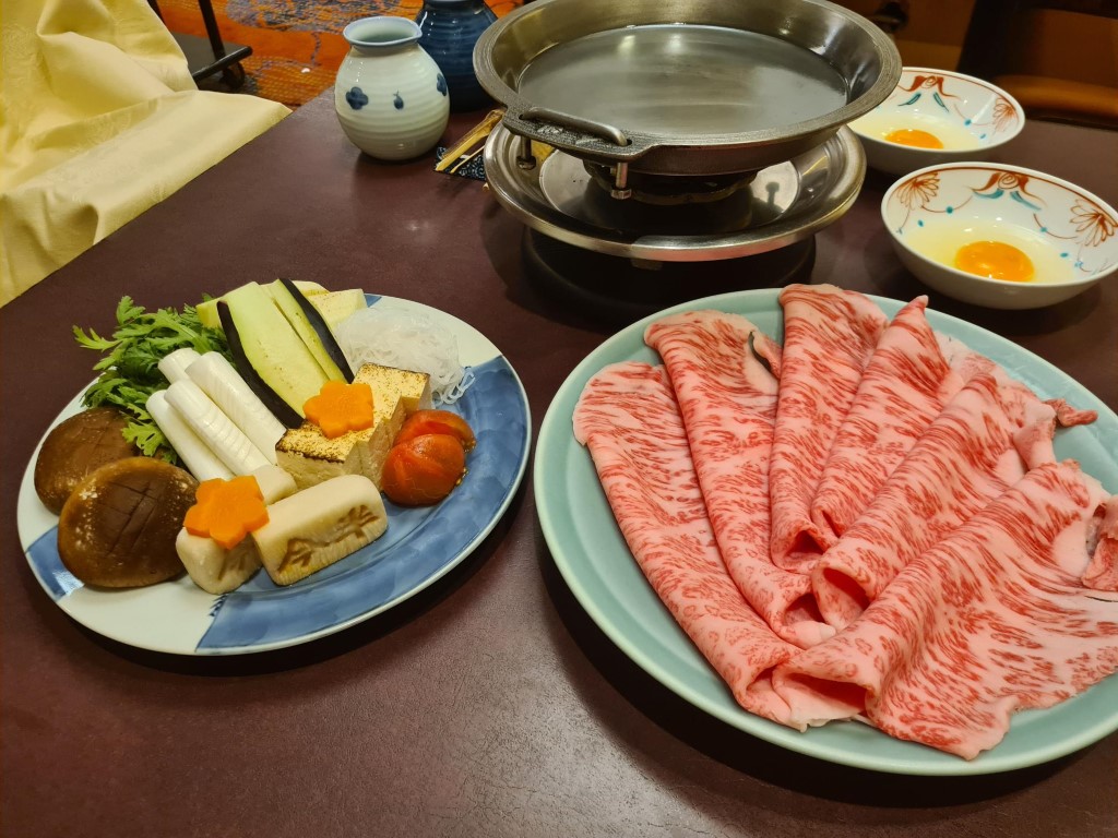 Imahan Sukiyaki Restaurant in Nishi-Shinjuku Tokyo
