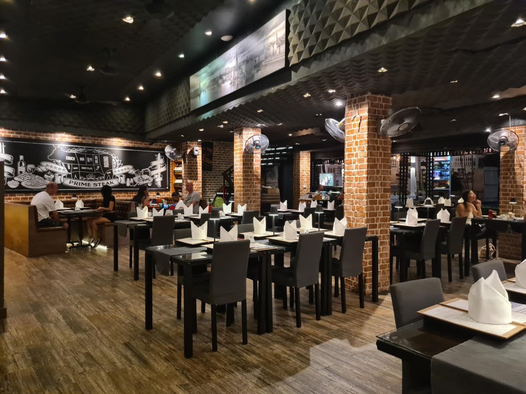 Inside Prime Steakhouse Hua Hin