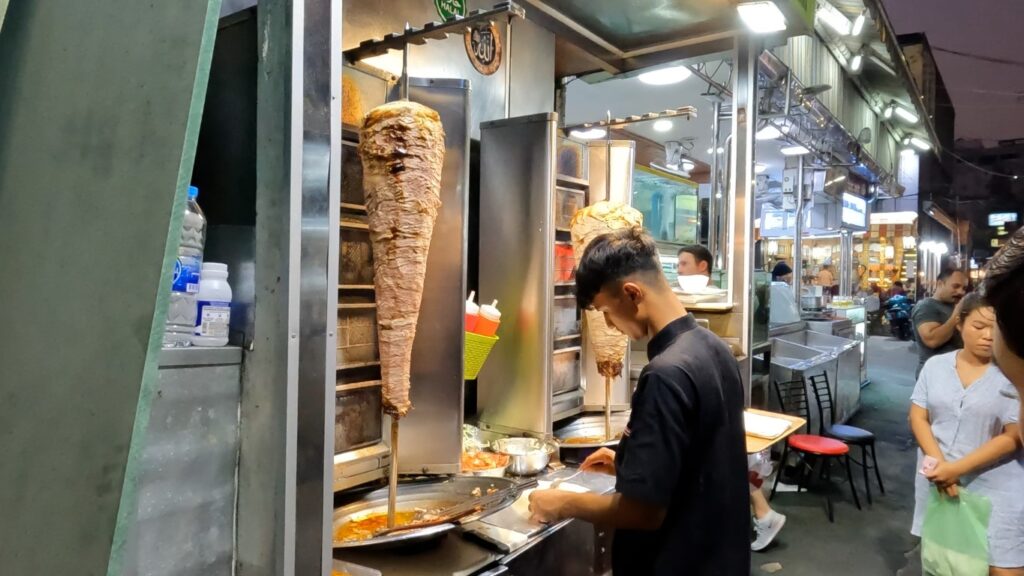 Kebabs on Soi Arab Bangkok
