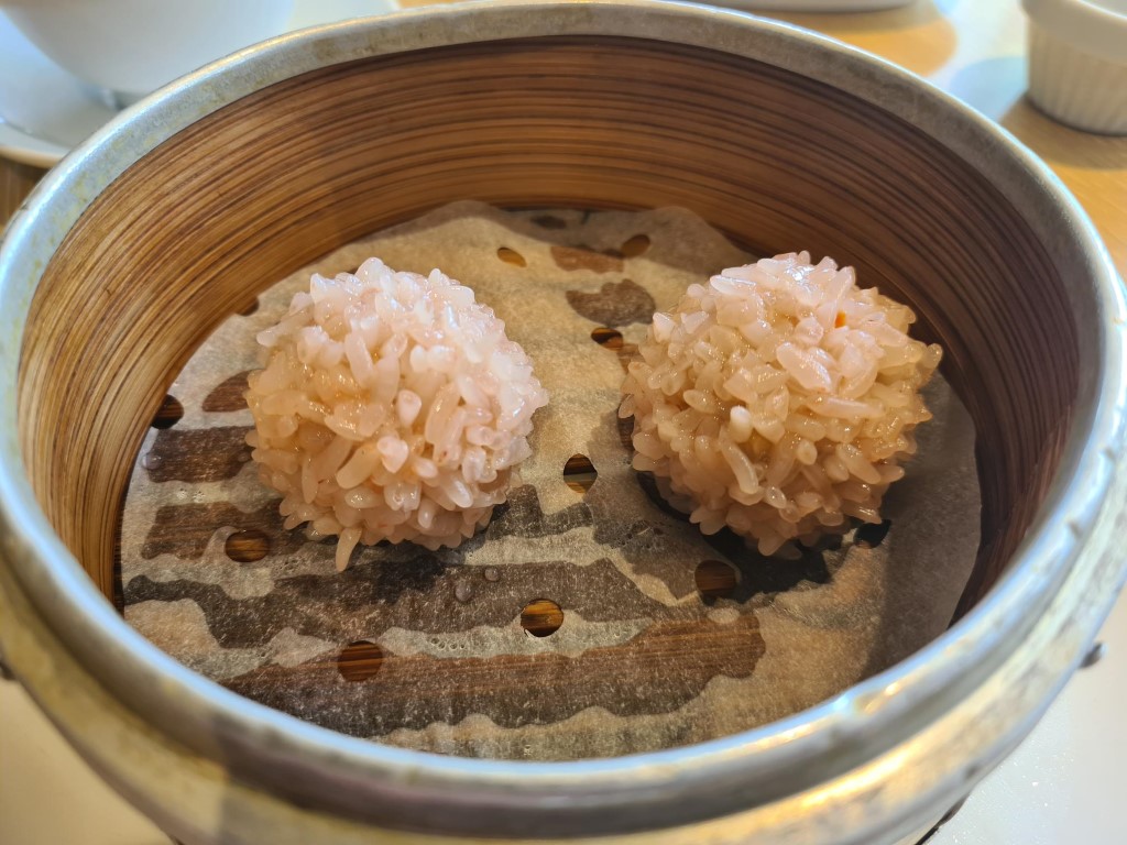 Meat Ball with Sticky Rice at Dynasty Chinese Restaurant Tokyo