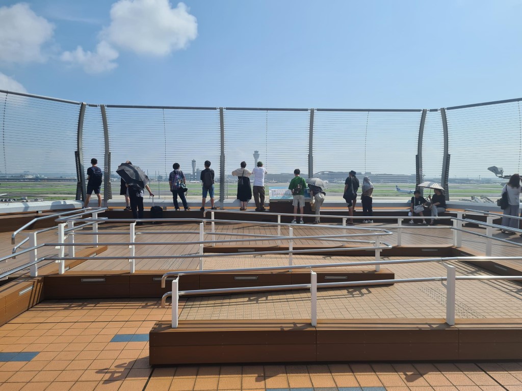 Observation Deck at Haneda International Airport