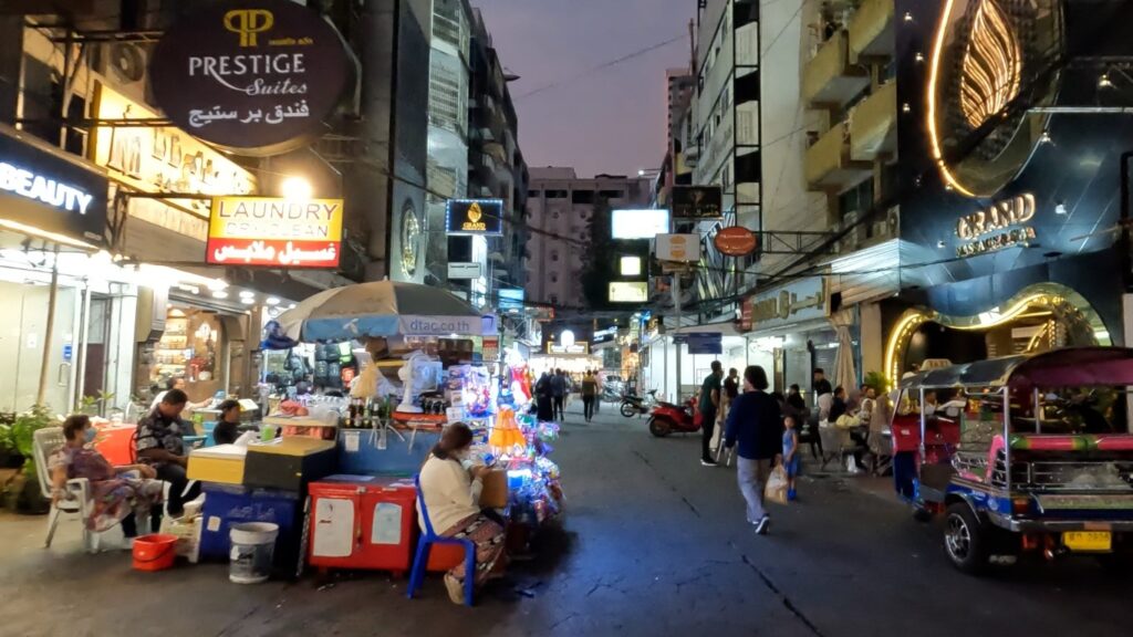 Soi Arab Bangkok at night