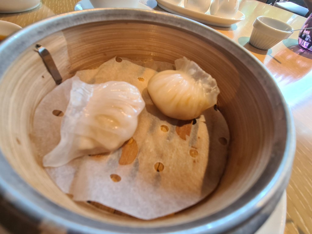 Steamed Prawn Dumplings at Dynasty Chinese Restaurant Tokyo