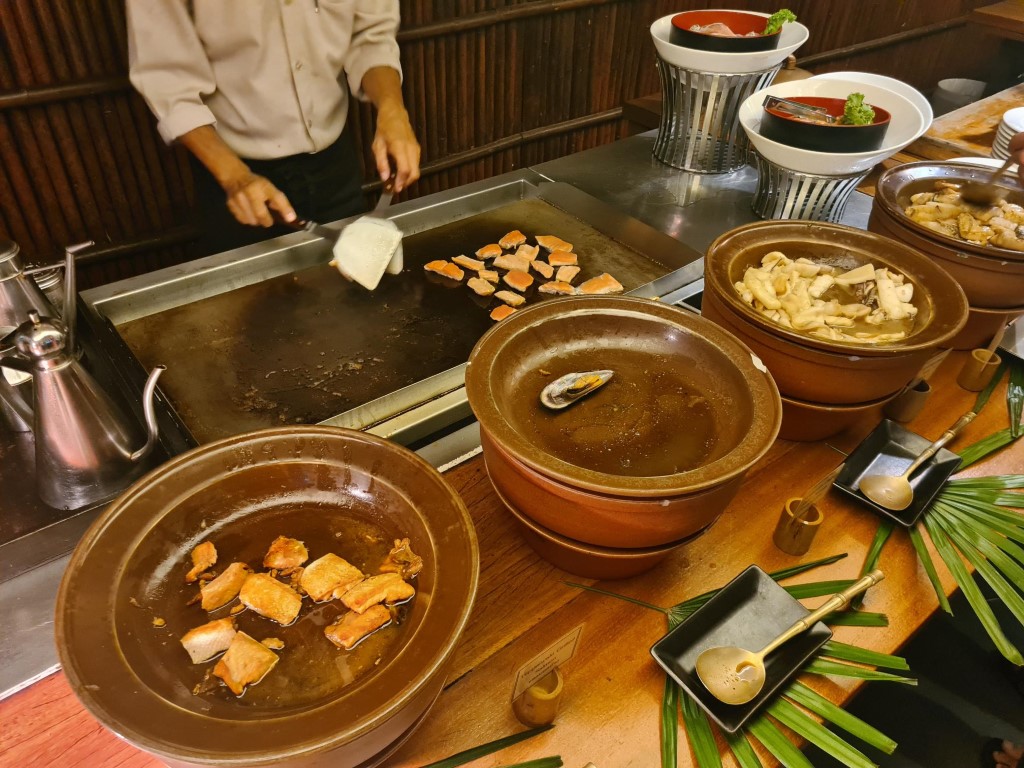 Teppanyaki Grill at Hagi Japanese Restaurant Hua Hin
