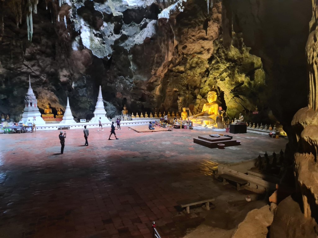 The largest chambre of Khao Luang Cave Phetchaburi