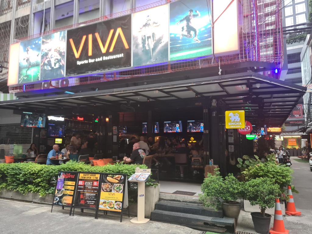 Viva Sports Bar Soi 8 Sukhumvit Bangkok