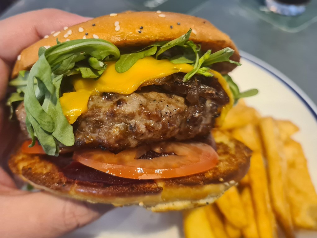 Wagyu Beef Burger at Sussex Hotel Sydney