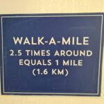 Walking Track on P&O Pacific Adventure Cruise Ship