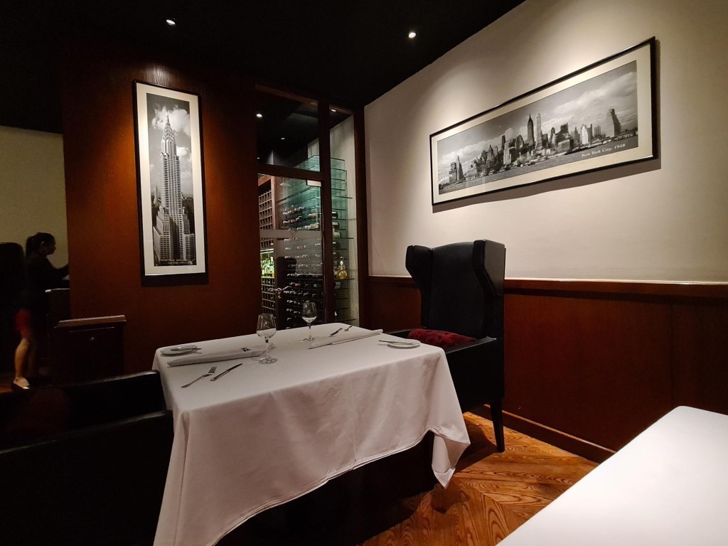 Dining area at New York Steakhouse Bangkok