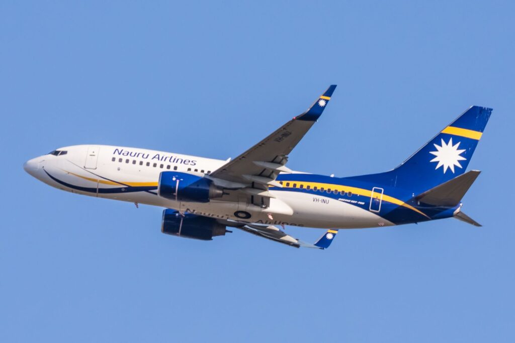 Nauru Airlines flights from Brisbane