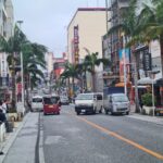Shopping Street in Naha Okinawa Japan